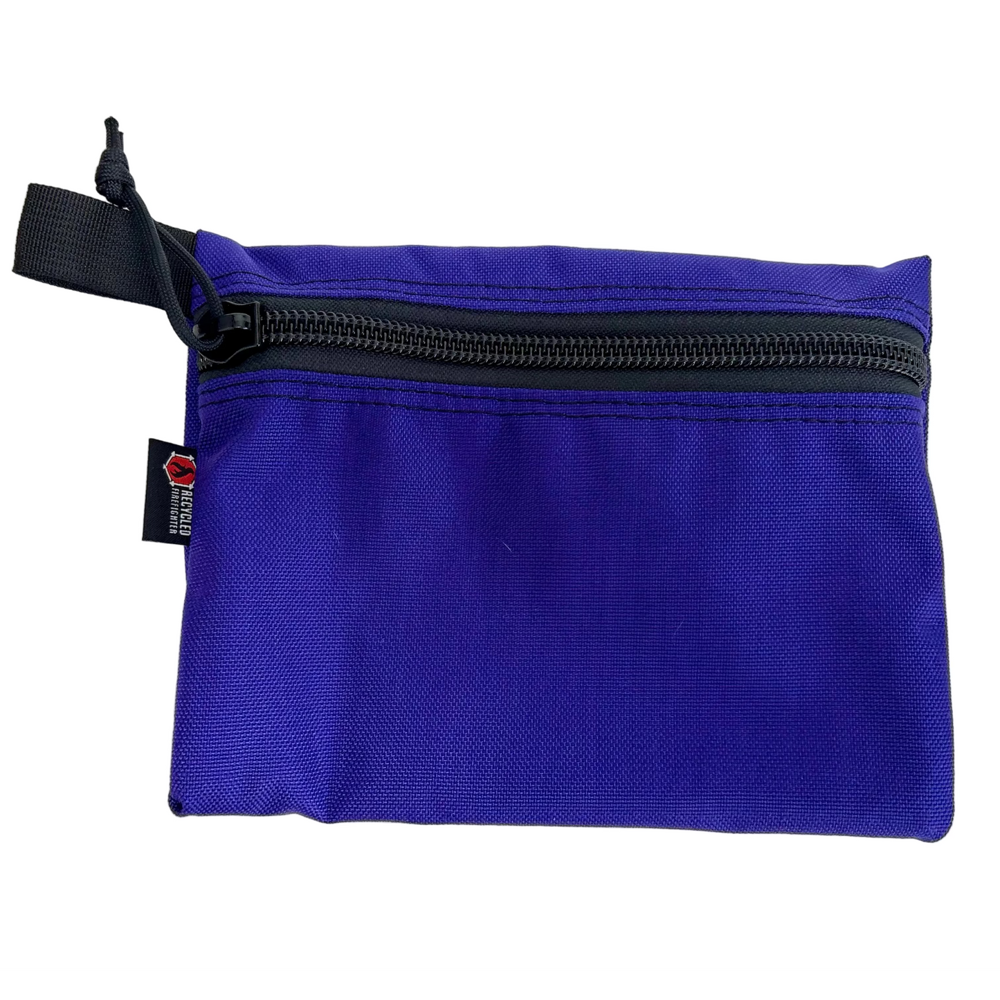 Recycled Firefighter Truckie Zippered Gear Pouch - Large