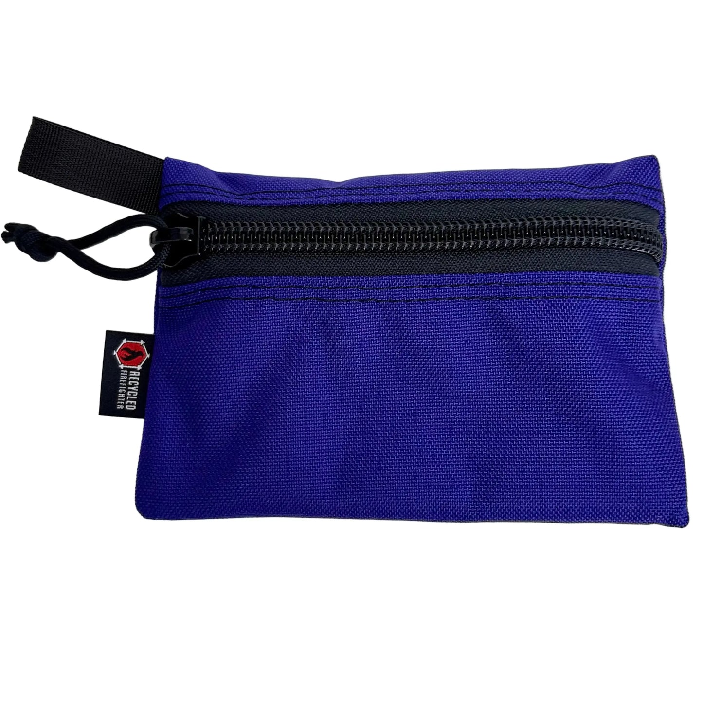 Recycled Firefighter Truckie Zippered Gear Pouch - Medium Recycled Firefighter