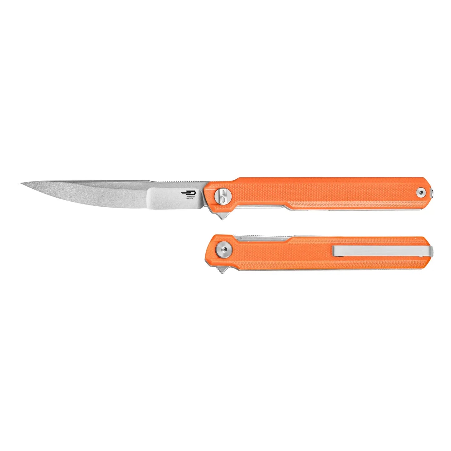 Bestech Duoz Orange Slim Folding Knife Bestech