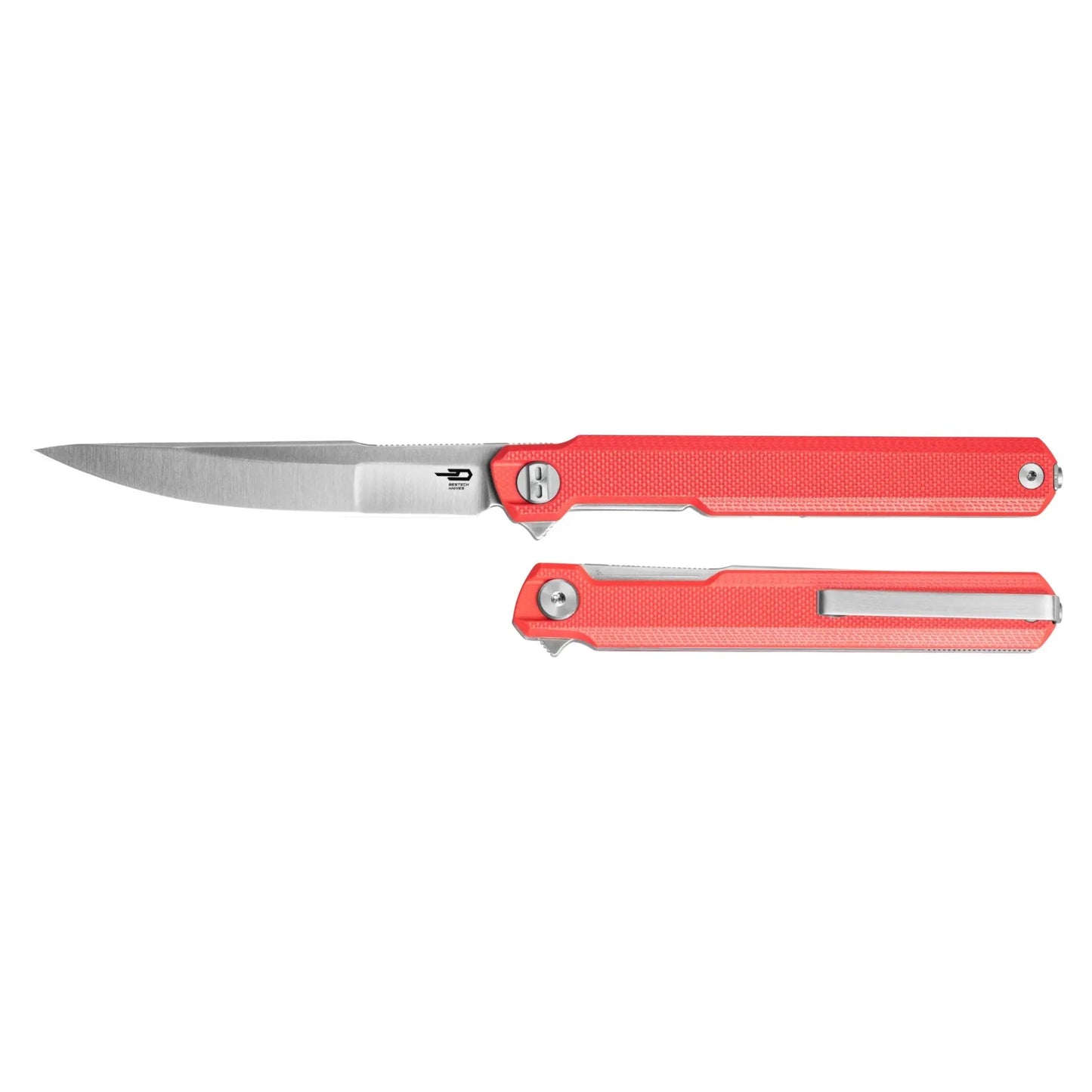 Bestech Duoz Red Slim Folding Knife Bestech