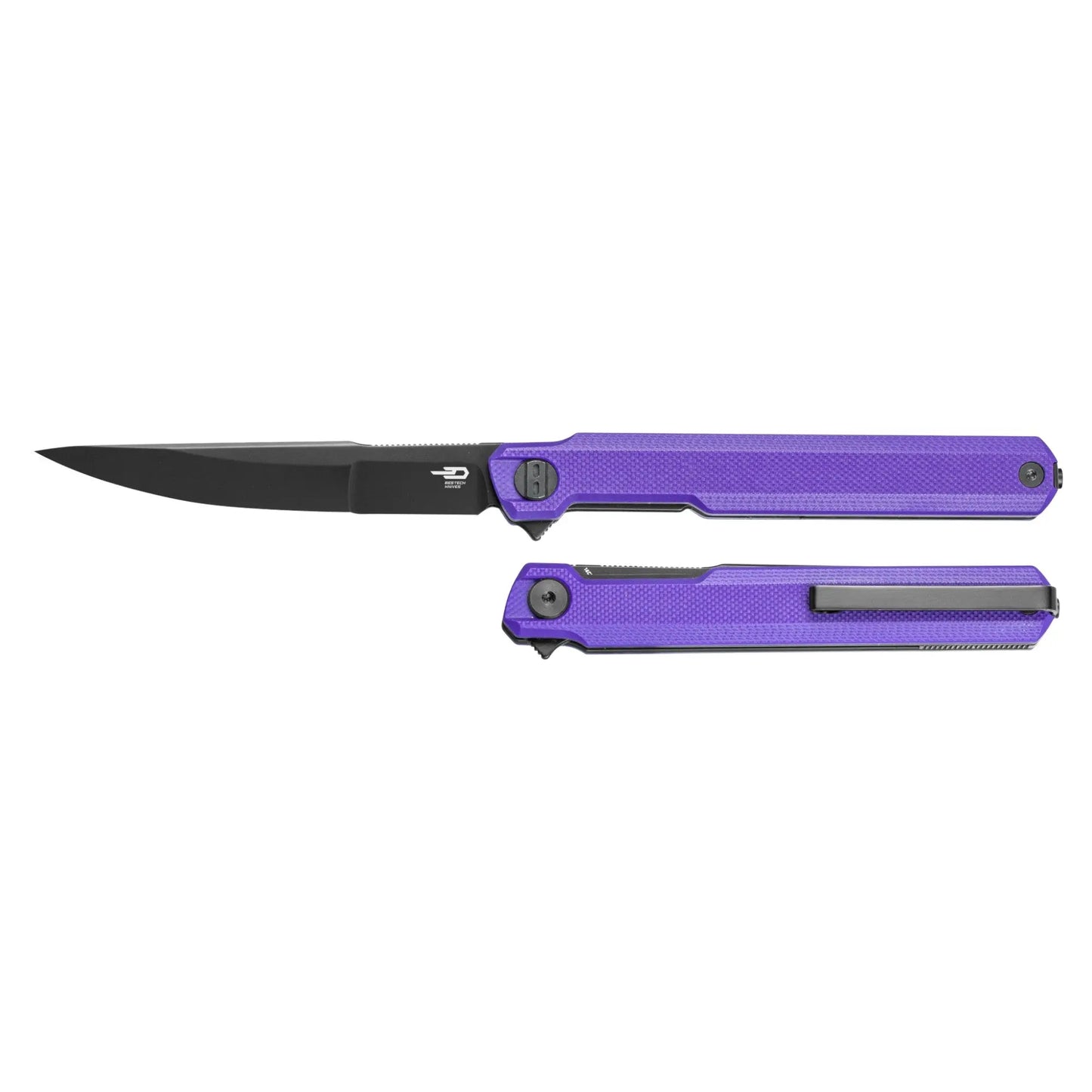 Bestech Duoz Purple Slim Folding Knife Bestech