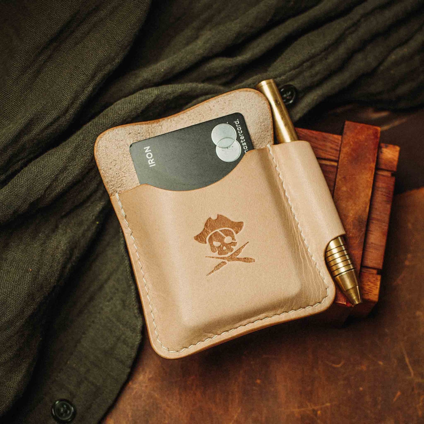 Pirate Goods First Mate Pocket Organizer – Leather EDC Pocket Organizer Pirate Goods