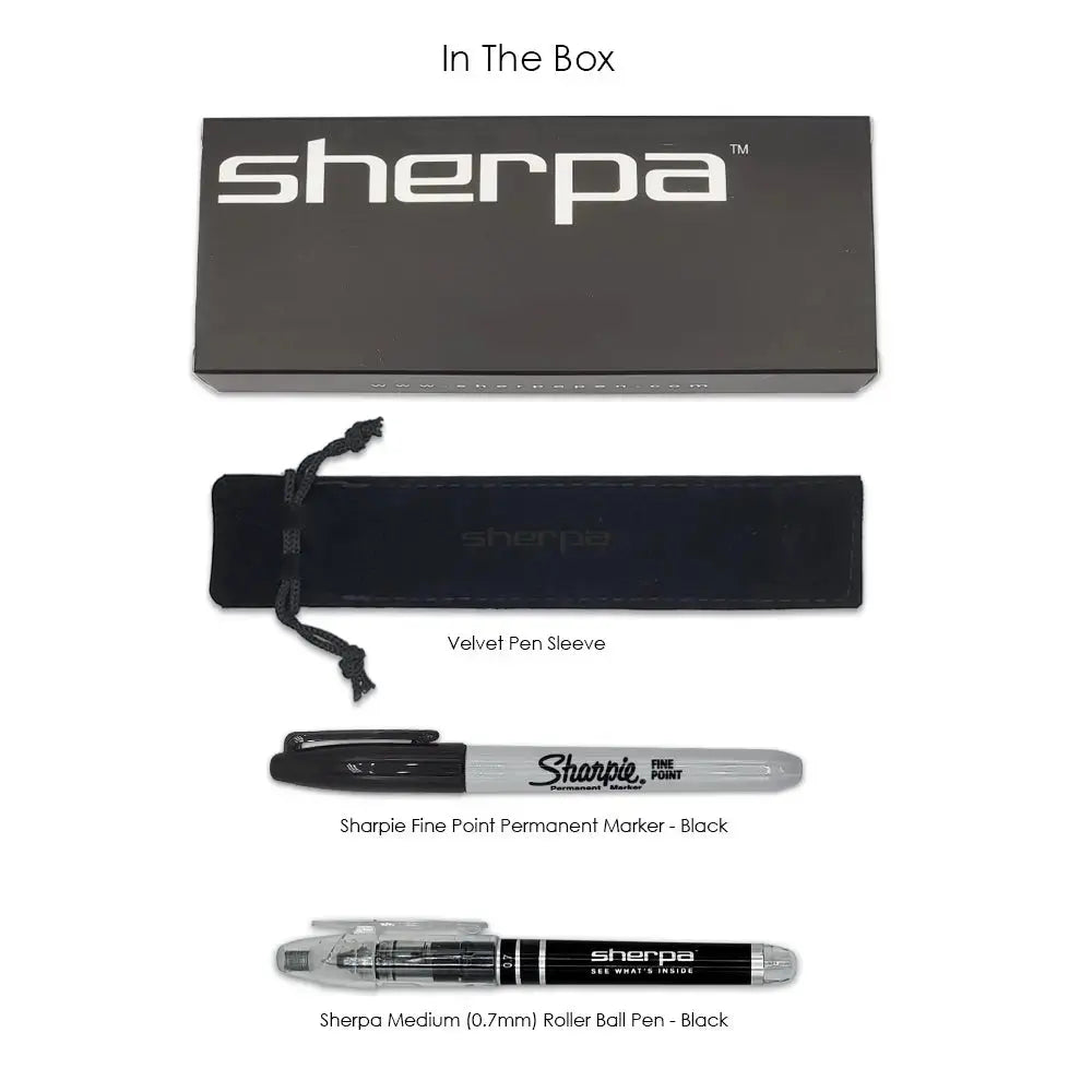 Sherpa Pen Classic Total Blackout Pen/Sharpie Marker Cover Sherpa Pen