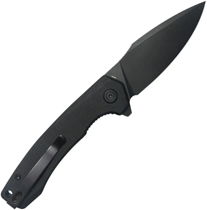 Kubey Calyce Linerlock Black G10 Folding Knife Kubey
