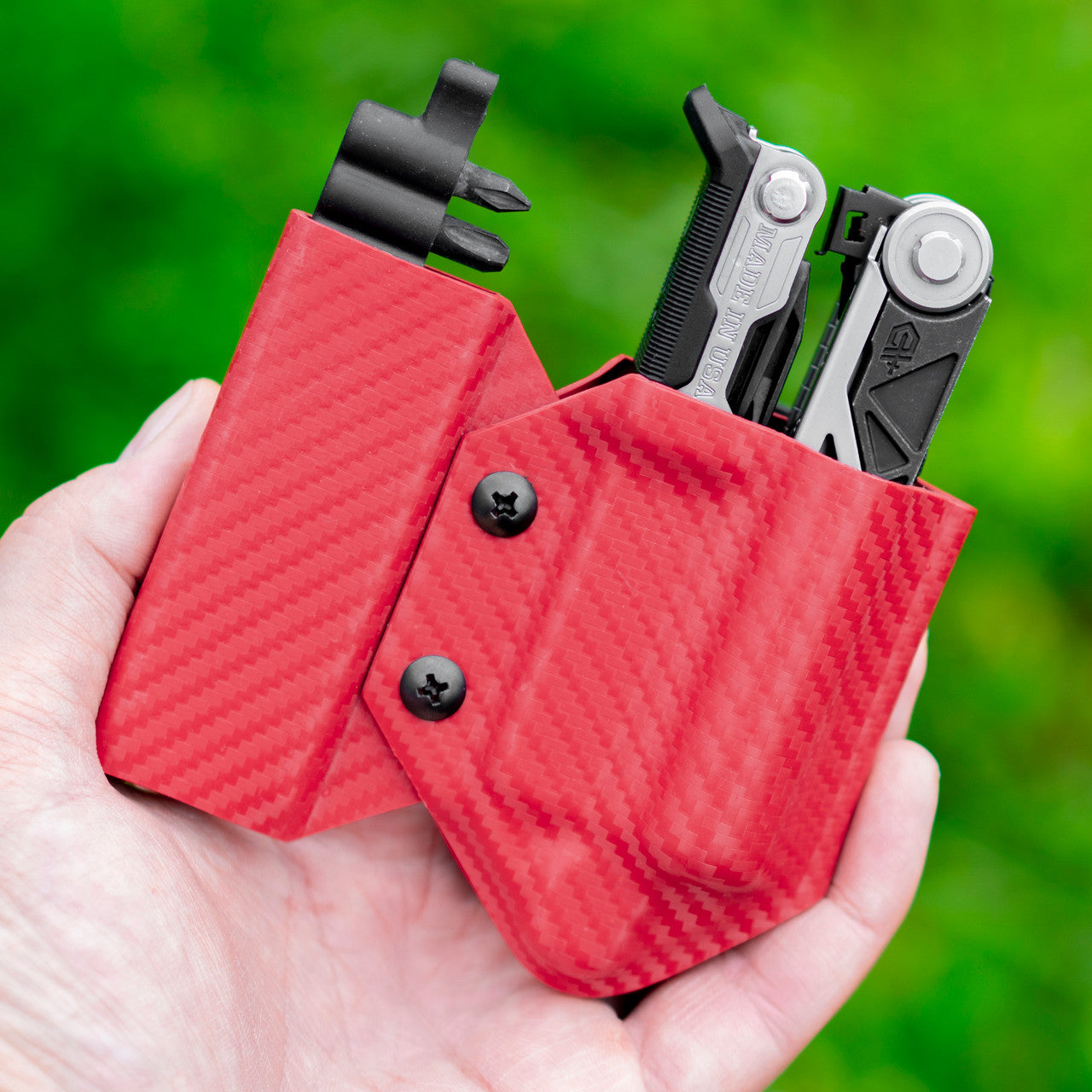 Kydex Sheath for the Gerber Center-Drive w/ Bit Sidecar Clip & Carry