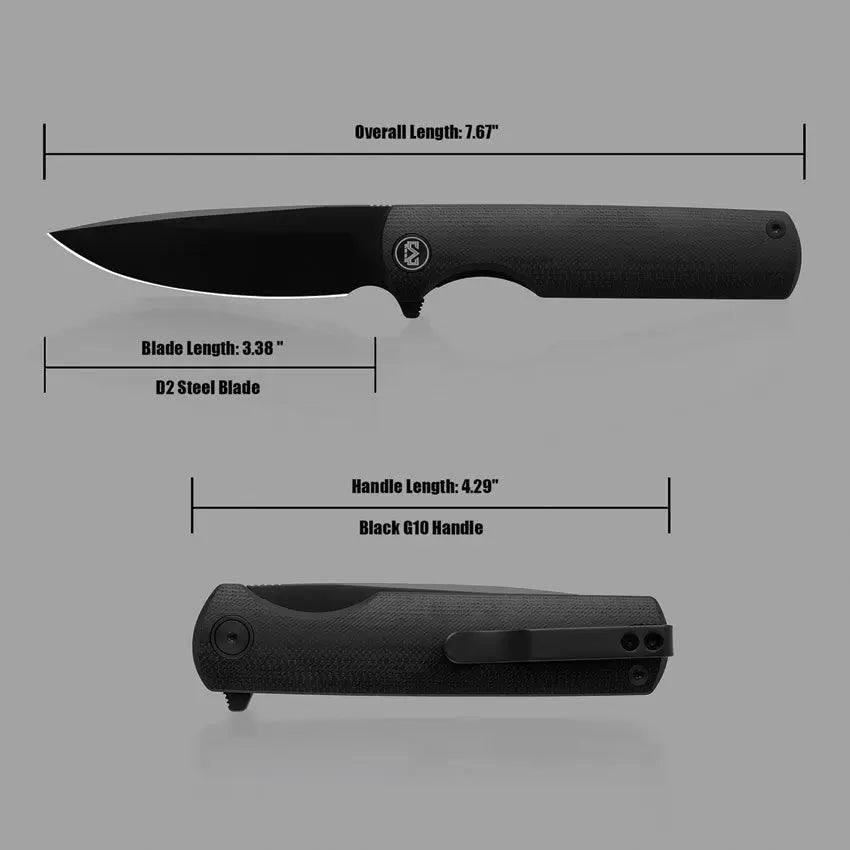Miguron Perism Linerlock Droppoint Folding Knife Miguron
