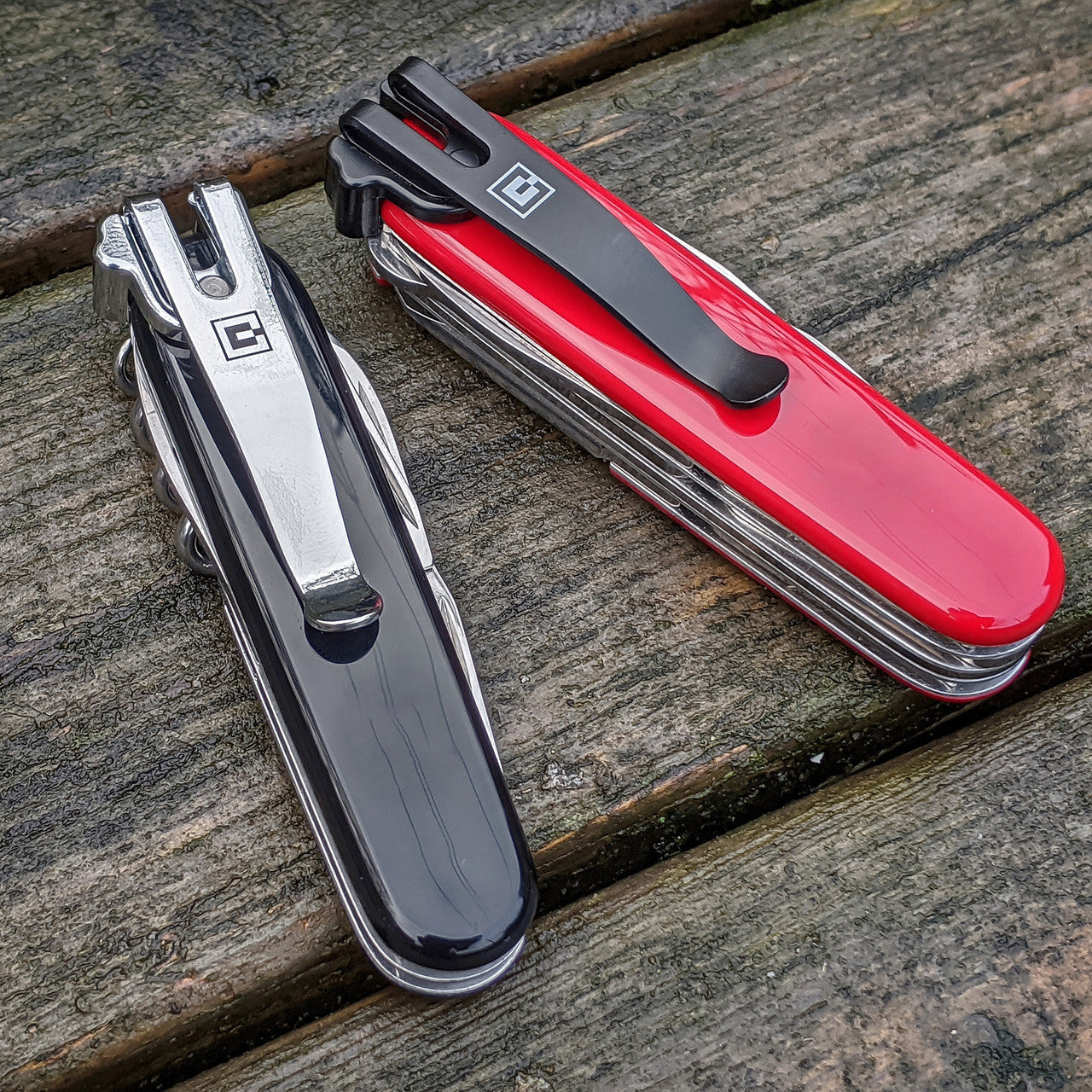 SwissQlip - Swiss Army Knife Pocket Clip Clip & Carry
