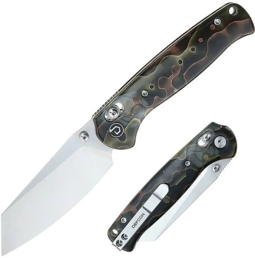 Defcon Artifact Black/Copper Resin Axis Lock Folding Knife Defcon
