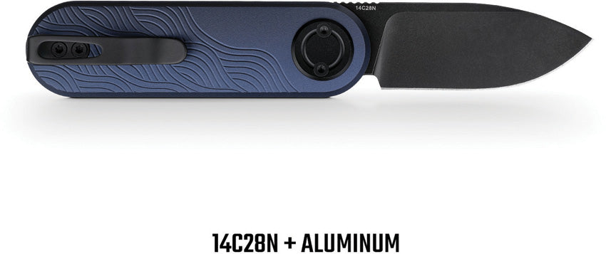 Vosteed Corgi-V Vanchor Lock Knife Aluminum Blue