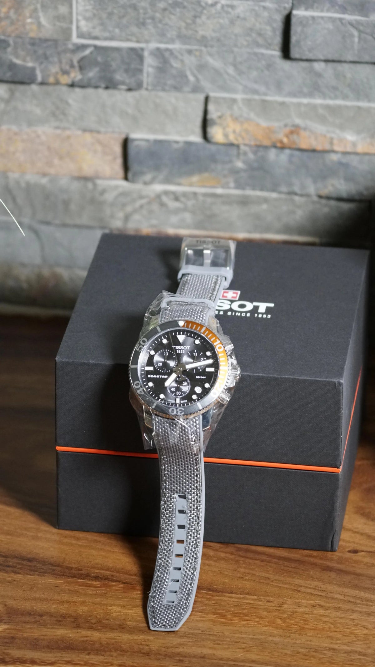 Tissot Seastar Chronograph Men's 45mm Watch Tissot