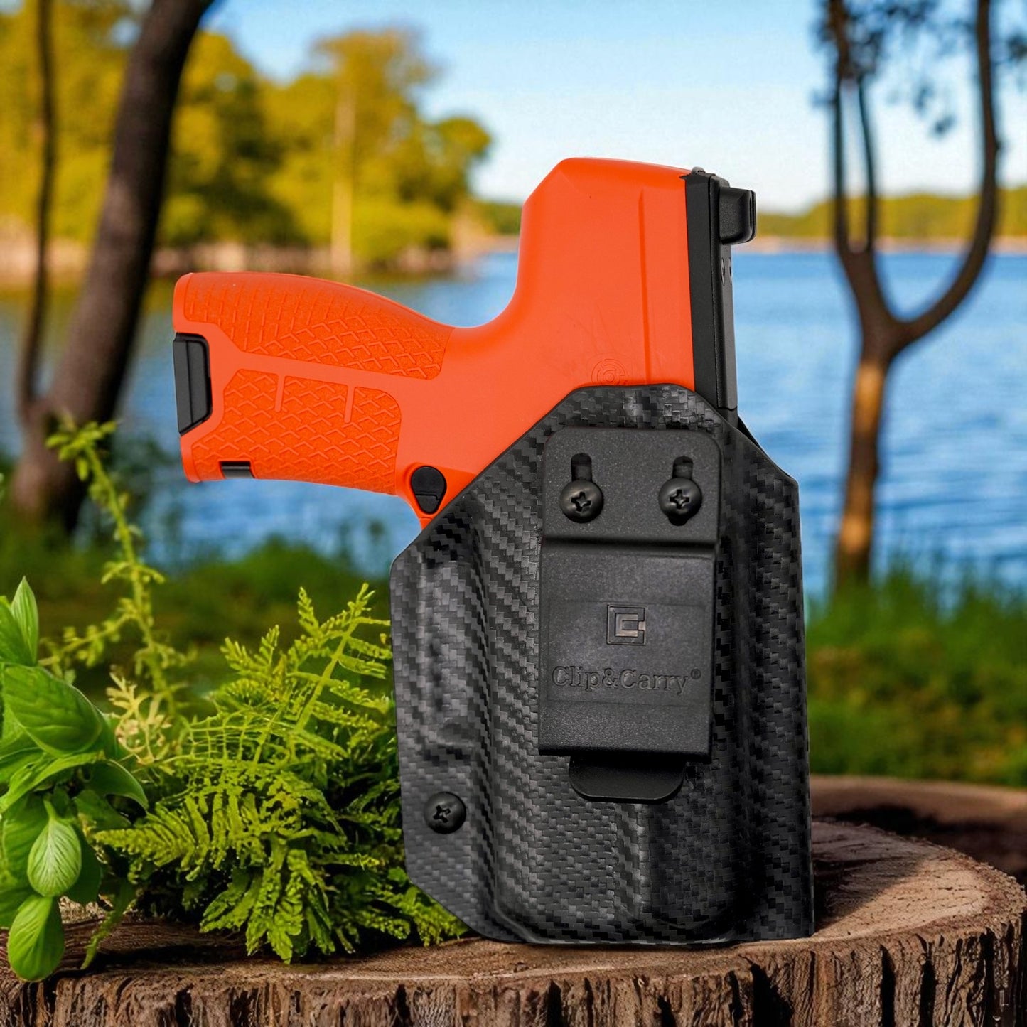 Kydex Holster for Byrna CL – Ambidextrous IWB/OWB Carry | RMR Optic Compatible