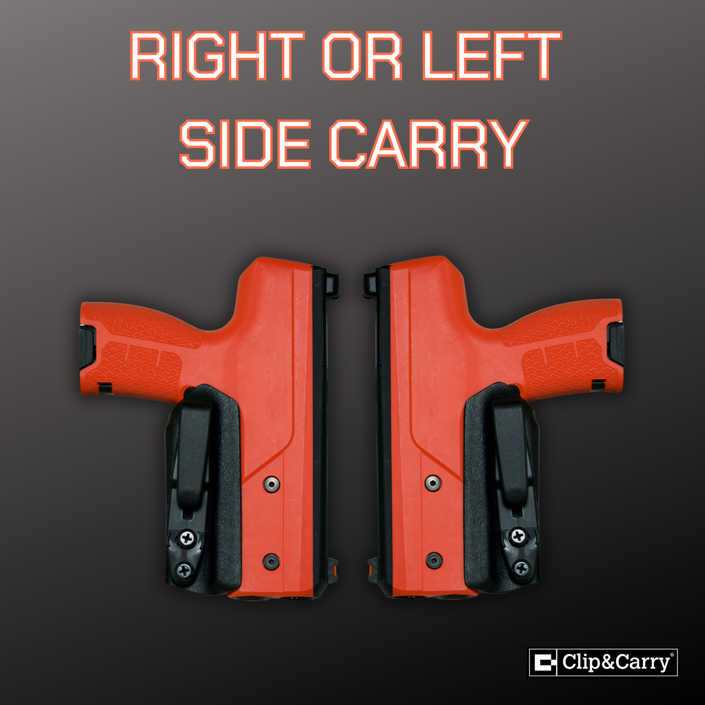 Trigger-Guard IWB Kydex Holster for the Byrna CL Compact – Ambidextrous Concealed Carry Holster – Inside the Waistband – Right or Left Handed – USA Made