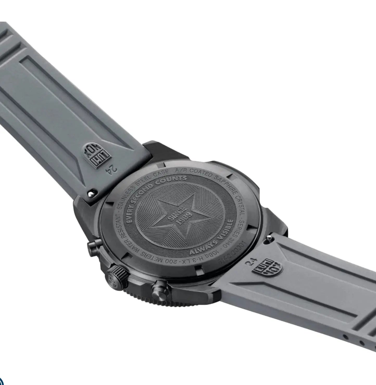 Luminox Tritium Gray Pacific Diver 44MM Chronograph Watch Luminox