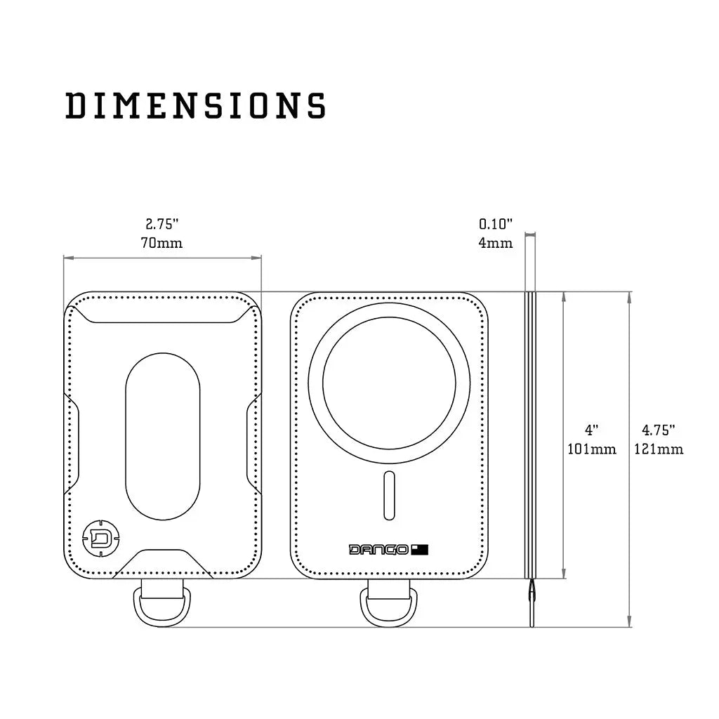 S1 Stealth™ MagSafe Phone Wallet Dango Products