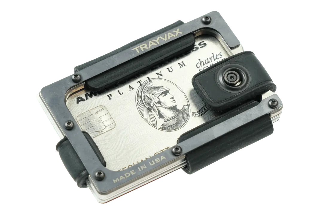Contour Lite Wallet - Titanium Stealth Black Trayvax Enterprises