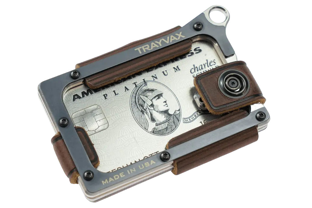 Contour Wallet - Raw Mississippi Mud Trayvax Enterprises