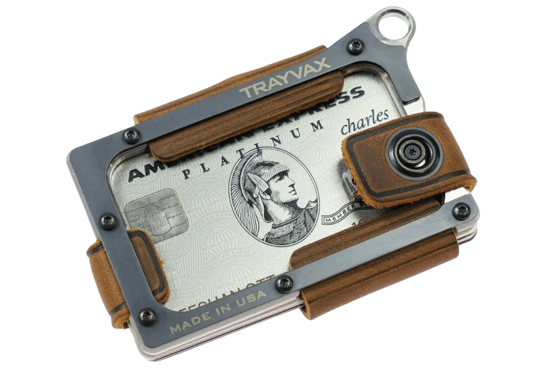Contour Wallet - Raw Tobacco Brown Trayvax Enterprises