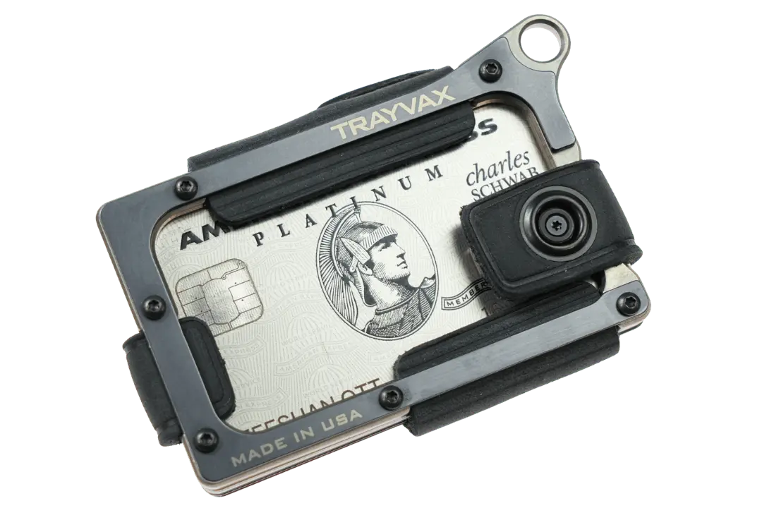Contour Wallet - Titanium Stealth Black Trayvax Enterprises