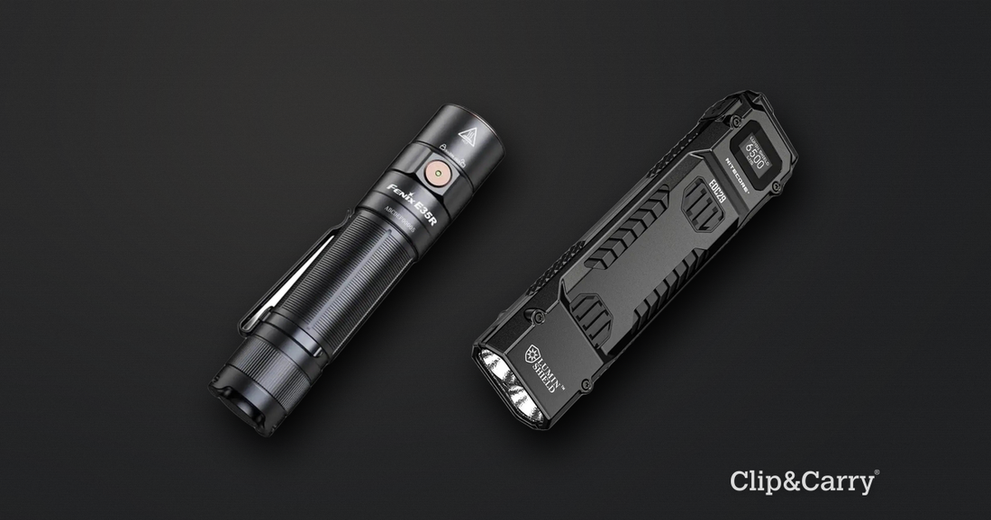 Best Flashlight Brands: Fenix, Nitecore, Olight, Powertac and Streamlight | Clip & Carry