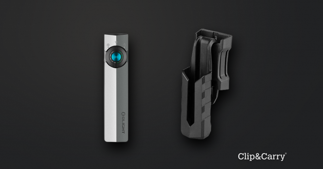 Best Flat Flashlights: Olight ArkPro, Streamlight Wedge and Nitecore EDC | Clip & Carry