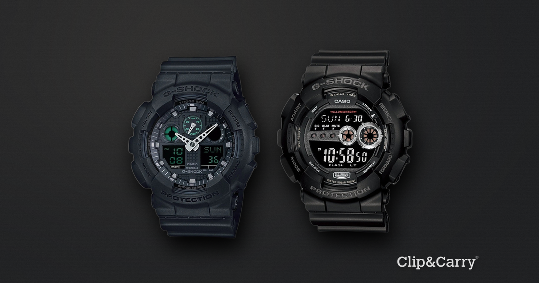 Best G-Shock for EDC: GA100, GD100, GBD800, GBX100 and Rangeman | Clip & Carry