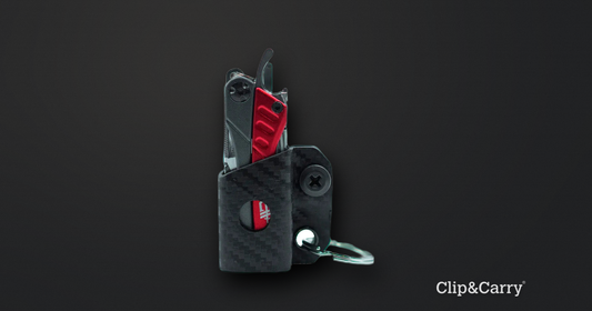 Best Keychain Sheath for the Gerber Dime and Leatherman Squirt | Clip & Carry