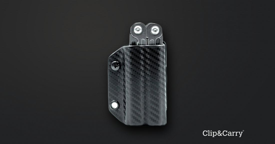 Best Sheath for the Leatherman Wingman, Sidekick, Rebar and Rev | Clip & Carry