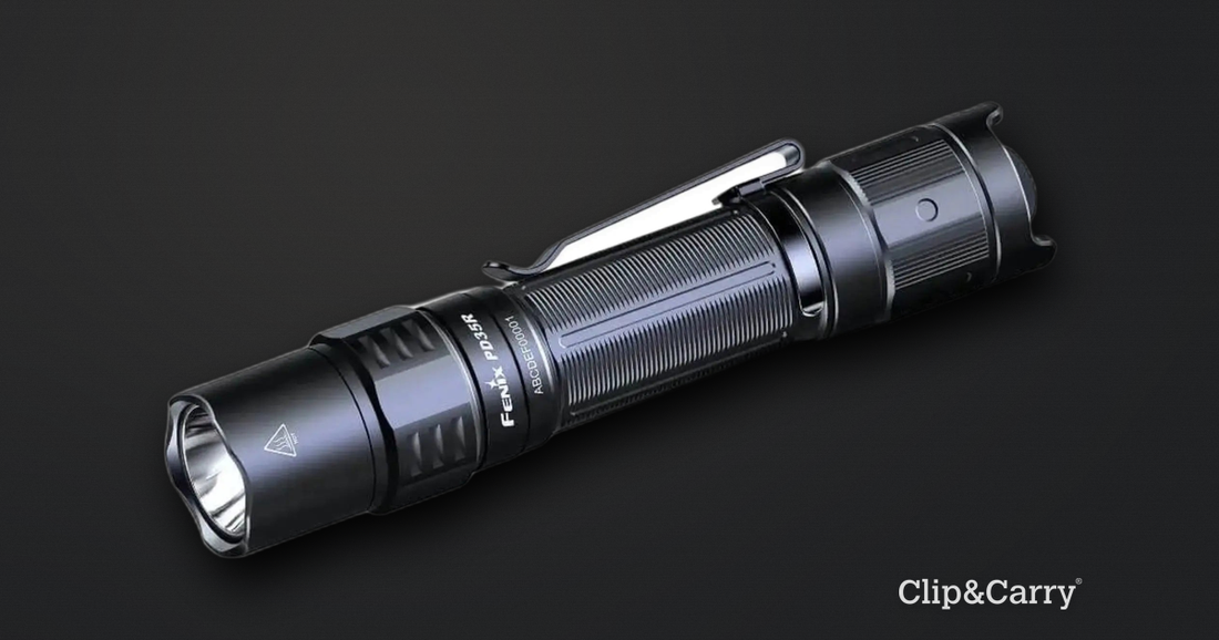 Fenix PD35R Review: The Slim 18650 Tactical Light | Clip & Carry