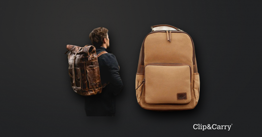 Kodiak Leather Backpack Review: Kobuk, 25L Traveler and Day Traveler | Clip & Carry