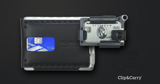 Trayvax Venture Billfold Review: Horween Leather on an Aluminum Frame | Clip & Carry