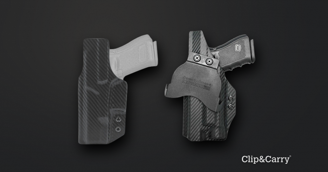What Does IWB Mean? IWB vs OWB vs AIWB Holsters Explained | Clip & Carry