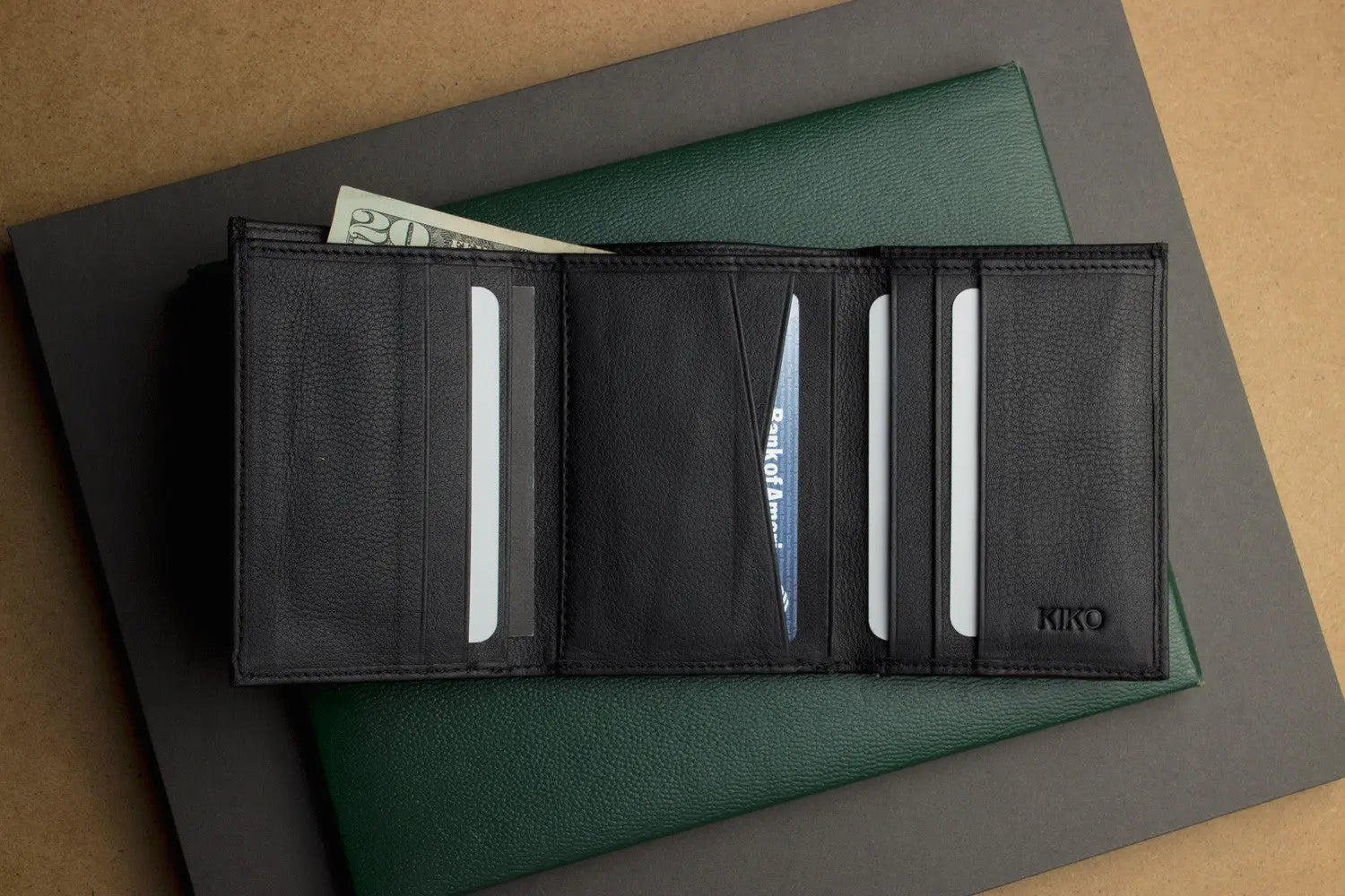 Trifold Wallet Kiko Leather