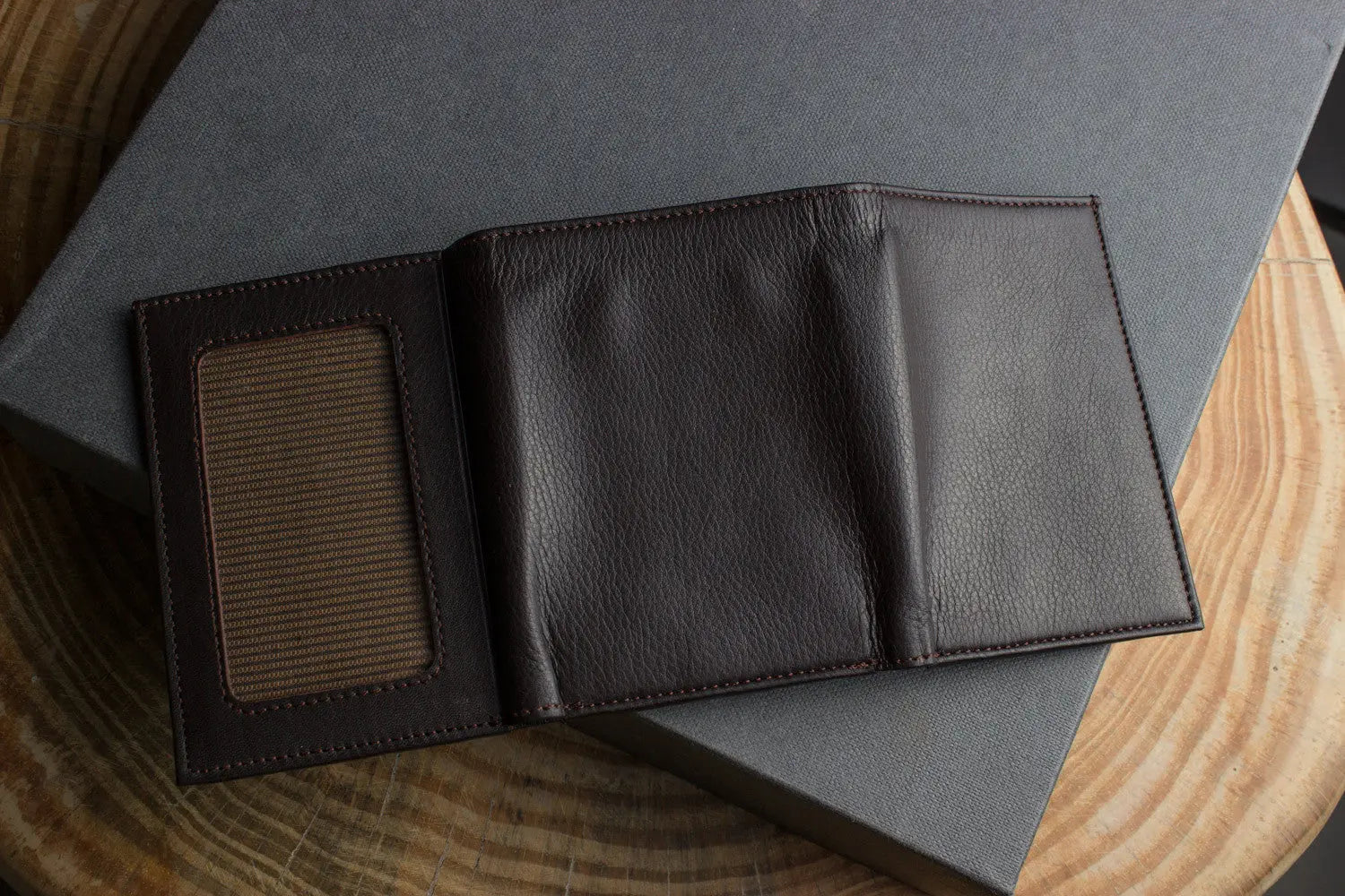Trifold Wallet Kiko Leather