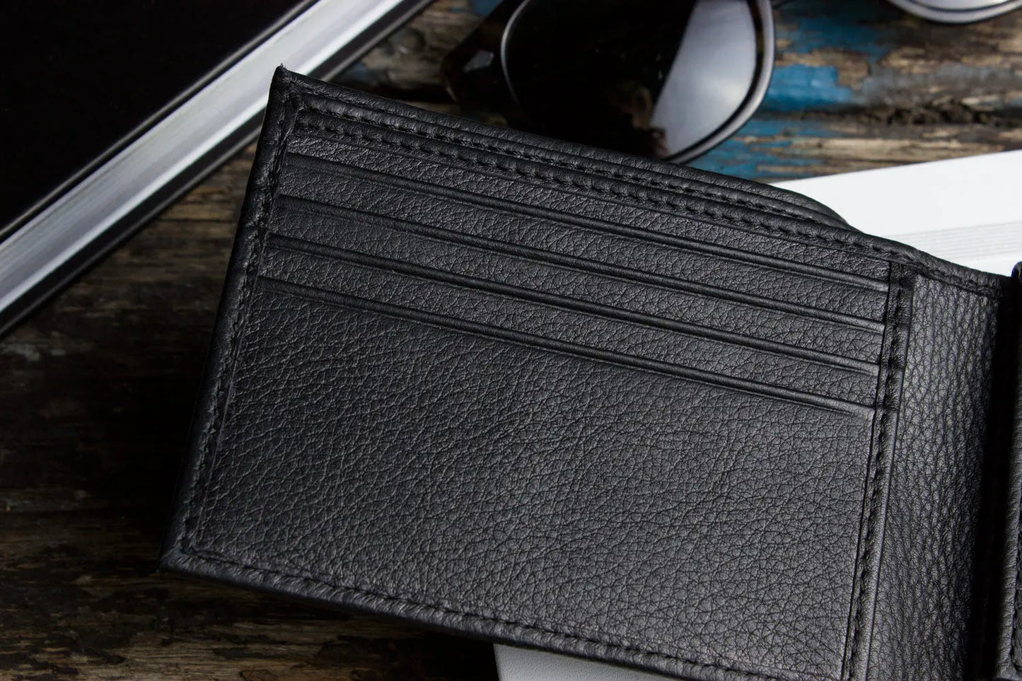 Traditional Bifold Wallet Kiko Leather