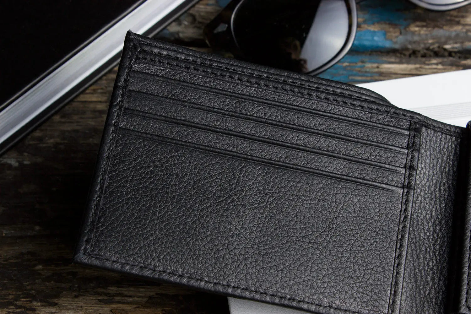 Traditional Bifold Wallet Kiko Leather