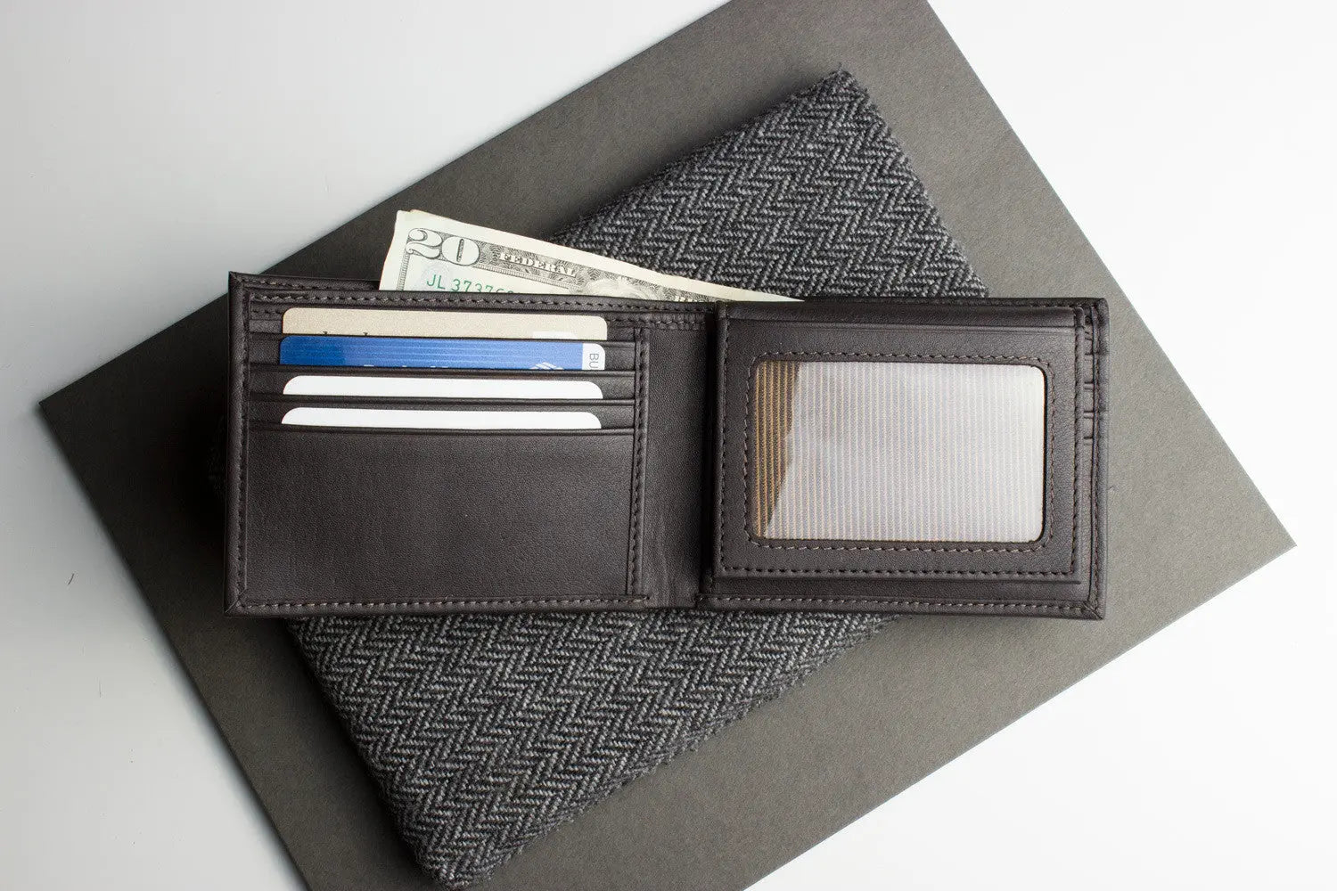 Traditional Bifold Wallet Kiko Leather