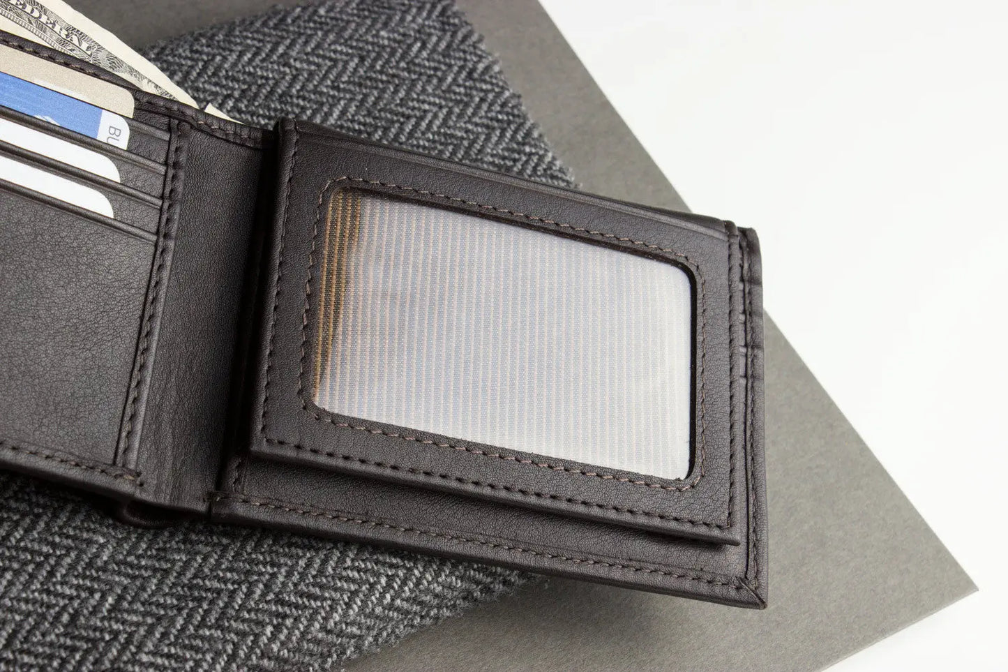 Traditional Bifold Wallet Kiko Leather