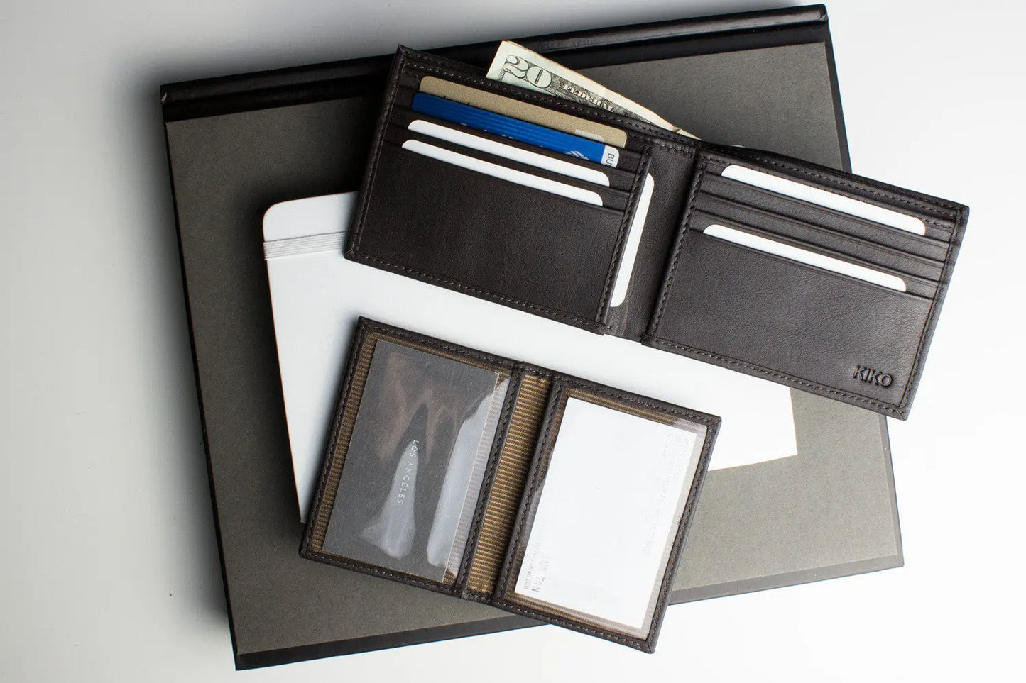 Traditional Bifold Wallet Kiko Leather