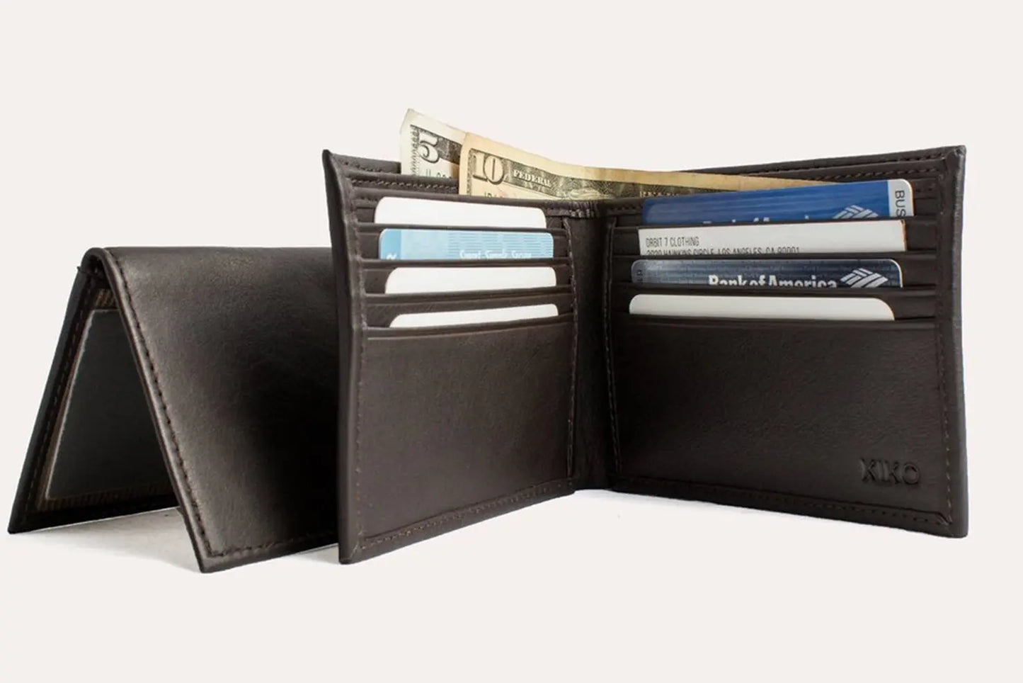 Traditional Bifold Wallet Kiko Leather