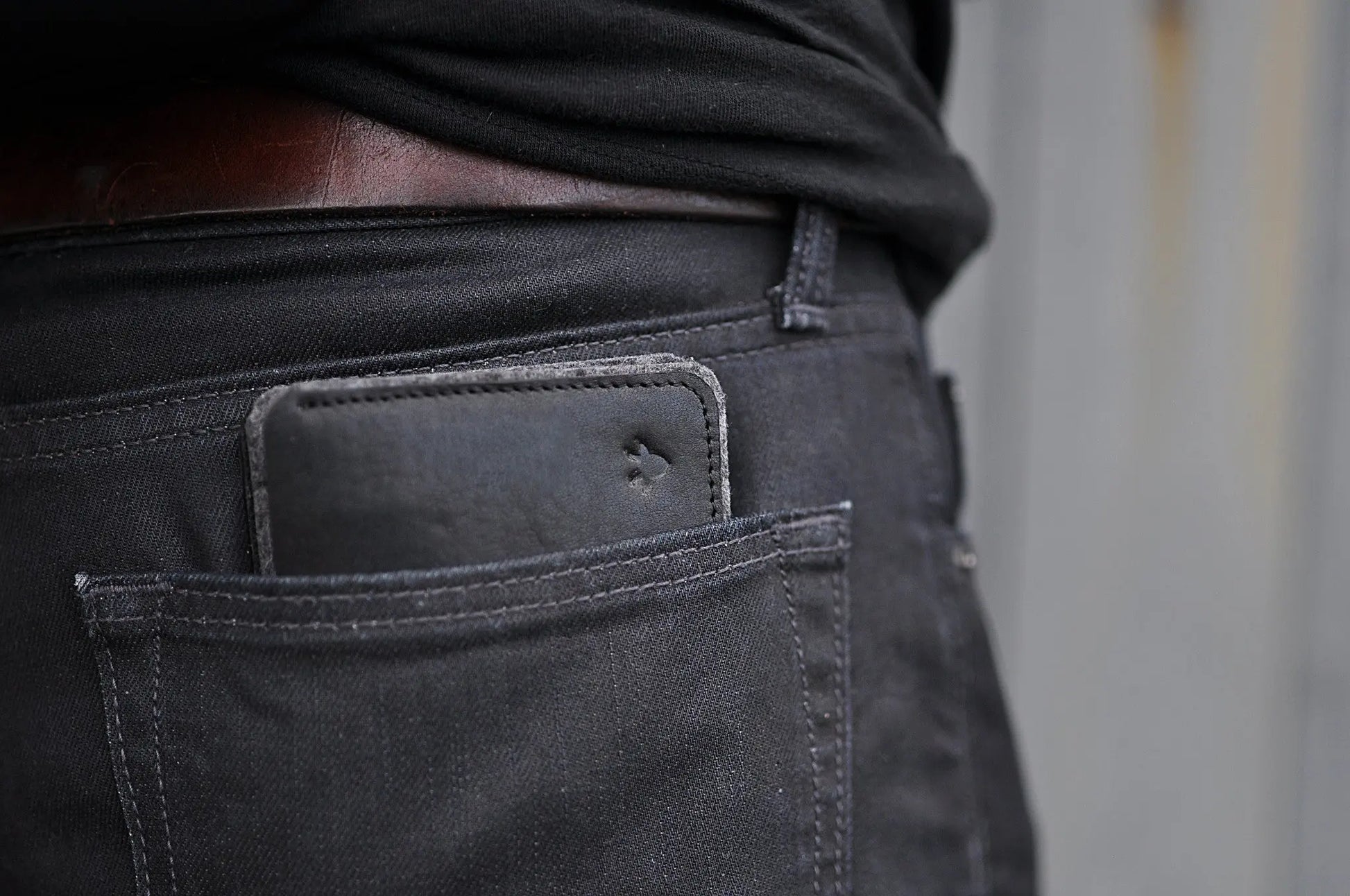 Dual Textured Wallet Kiko Leather