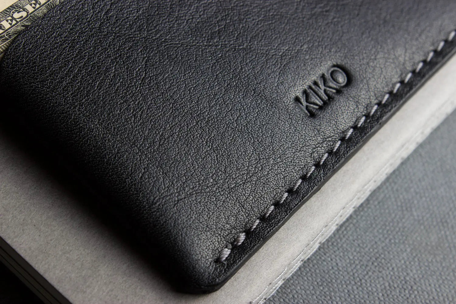 Triple Pocket Card Case Kiko Leather