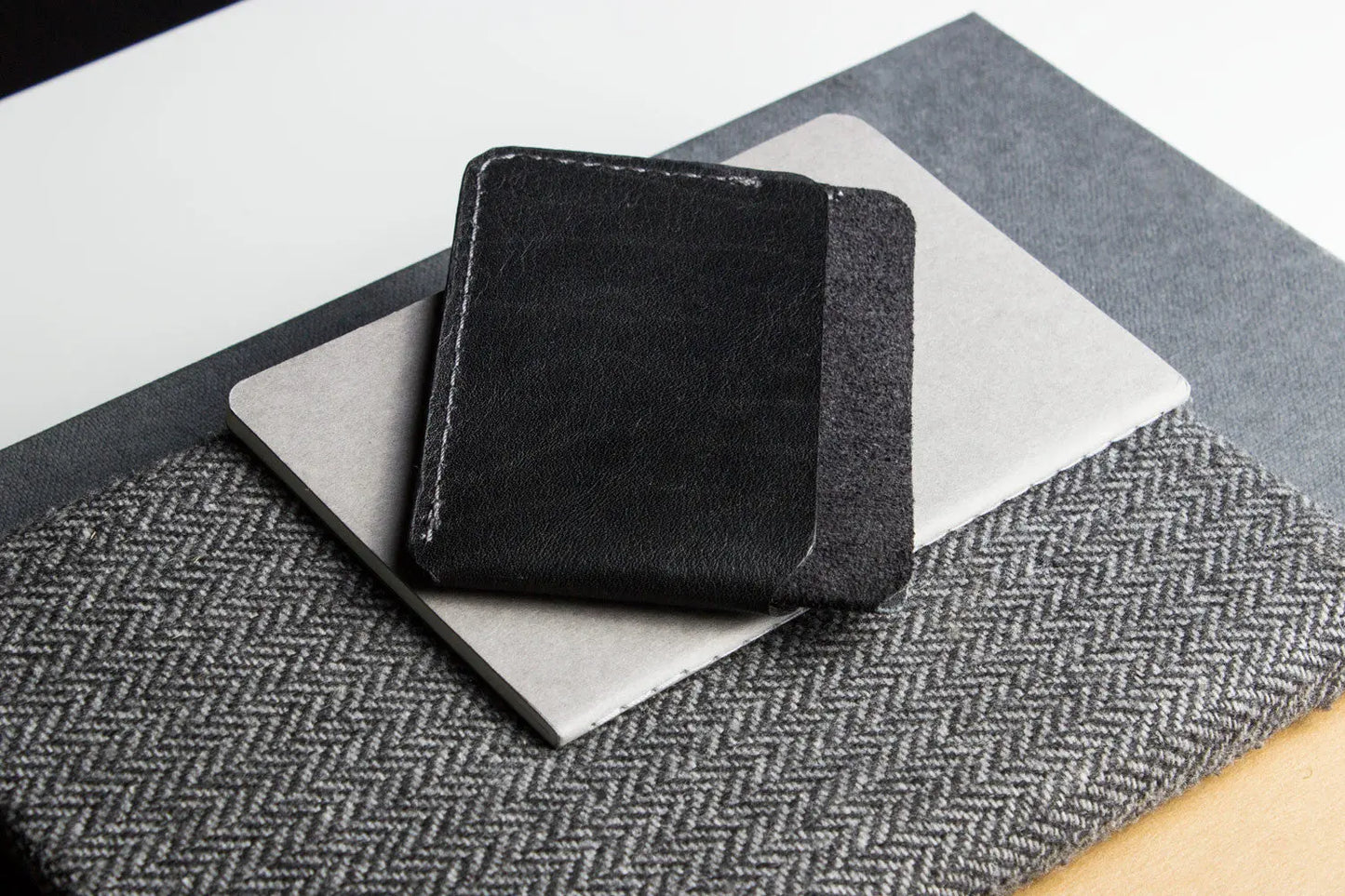 Triple Pocket Card Case Kiko Leather