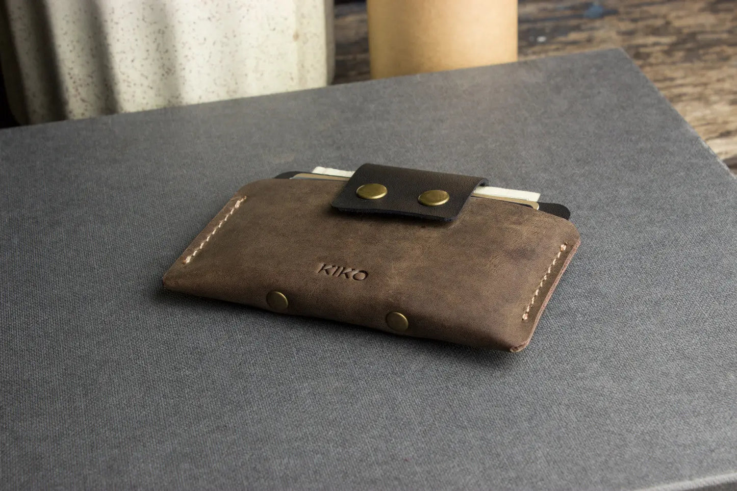 Leather Card Case Kiko Leather