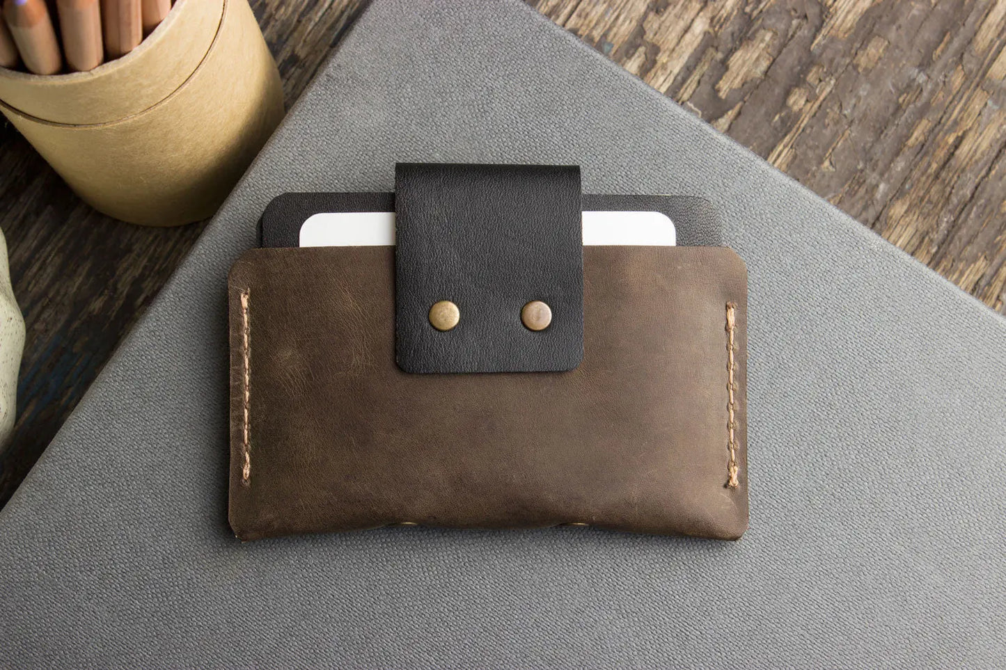 Leather Card Case Kiko Leather