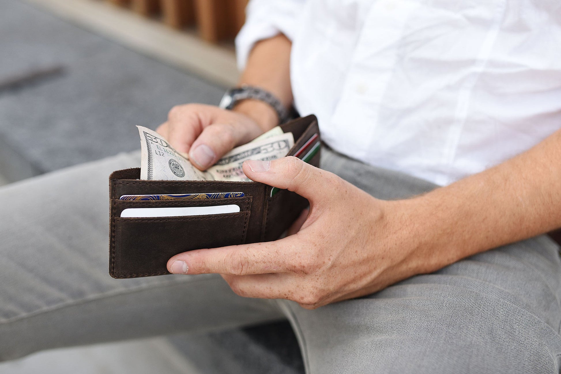 Step Up Wallet Kiko Leather