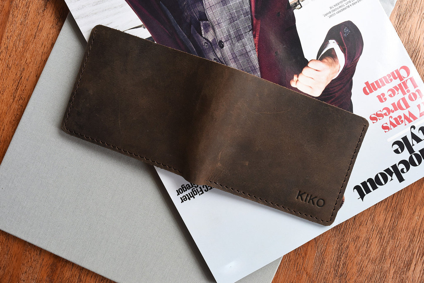 Step Up Wallet Kiko Leather