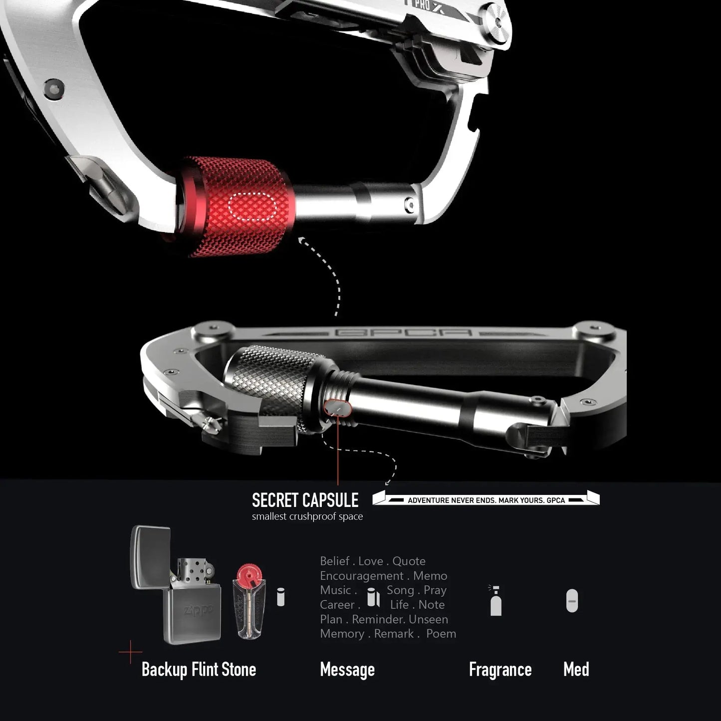 GPCA Carabiner PRO X KEY GPCA