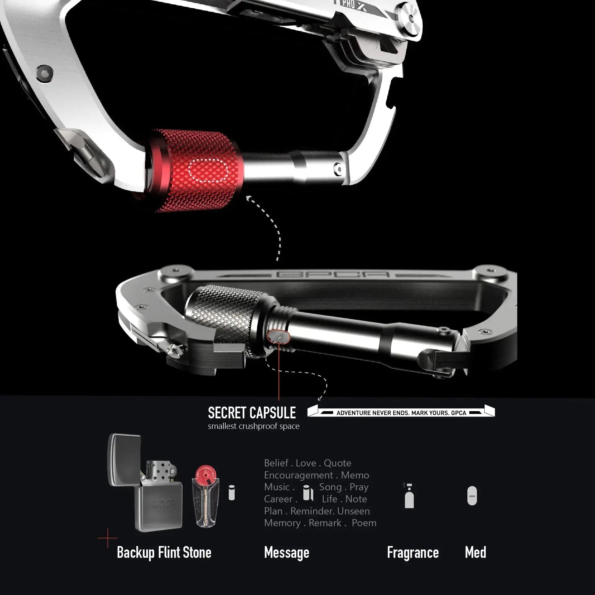 GPCA Carabiner PRO X KEY GPCA