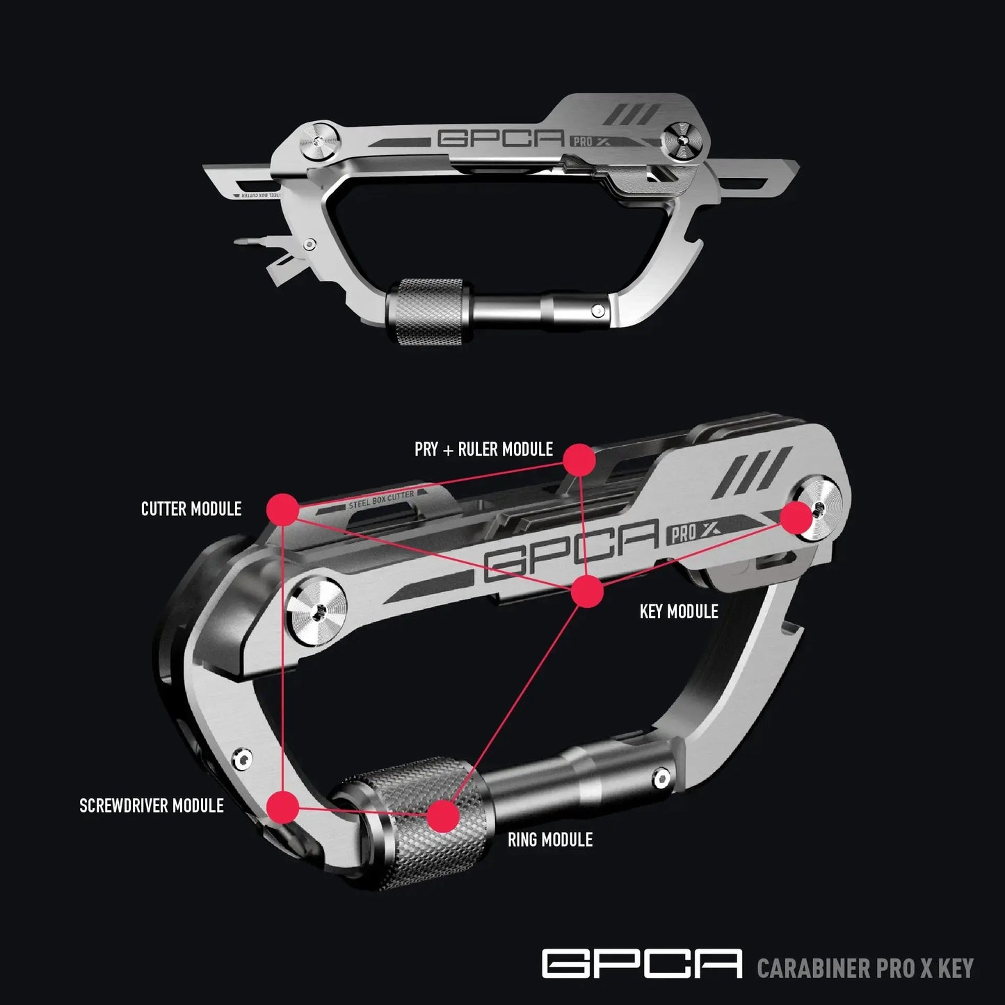 GPCA Carabiner PRO X KEY GPCA