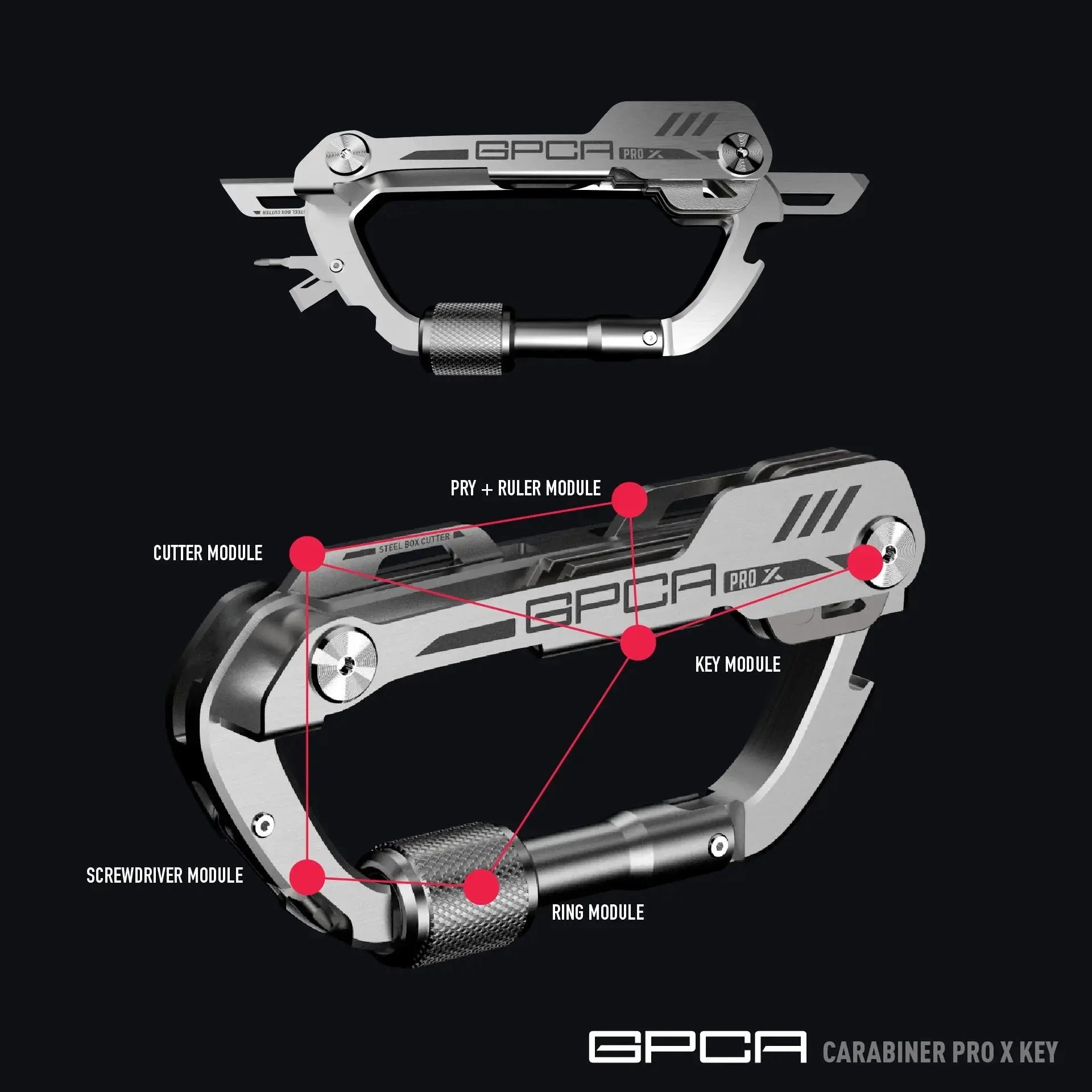 GPCA Carabiner PRO X KEY GPCA